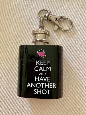 Mini Flask Keychain 1