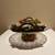 Decorative Glass Fruit Bowl Centerpiece 7”H X 15”L 5 thumbnail