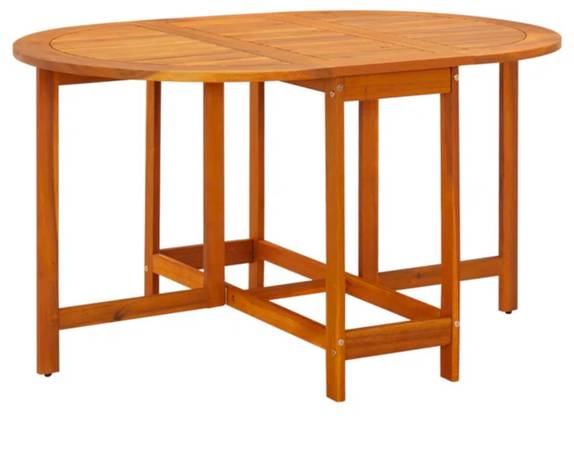 Wood folding dinning table 1