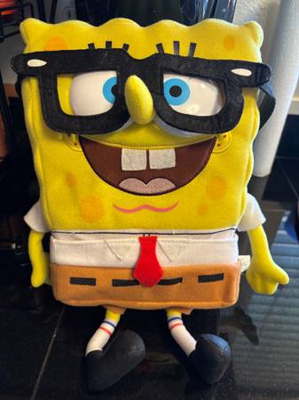 Vintage sponge bob electronic talking toy 1