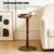Small Round Side Table, C Table End Tables for Sofa, Sofa Round Tables for Livin 2 thumbnail