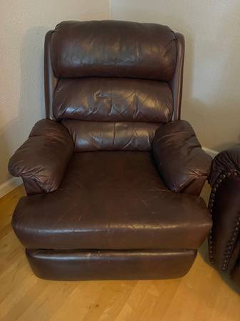 Chocolate Brown Leather Chair 1