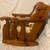 Solid Pine Lounge Armchair Rocker 7 thumbnail
