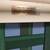 Vintage McGuire Twisted Bamboo and Rattan Chaise Lounge Powder Blue 21 thumbnail