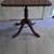 Nice Vintage Side Table With Removable Glass Tray Top& Brass Cap 5 thumbnail