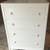 Nice Old Fashioned Solid Wood White Painted Four Drawer Dresser 7 thumbnail