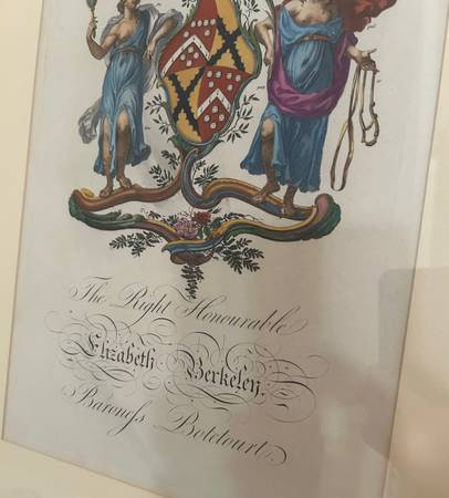 Elizabeth antique vintage lithograph - $500 (houston tx)62948857154177123