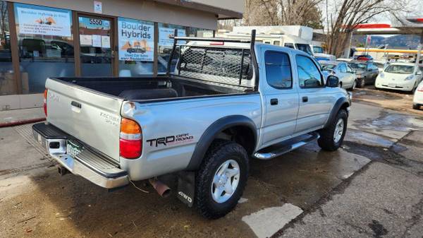 2002 Toyota Tacoma V6 sought-after DCab TRD Tacoma - $10,888 (Boulder Hybrids)63612196654467121