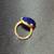 14K Gold & Lapis Ring, Size 5 2 thumbnail