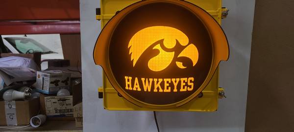 IOWA HAWKEYE MANCAVE LIGHT 1