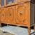 Vintage NeoClassical One Piece Hutch Display Case Cabinet Dining Room 5 thumbnail