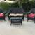 NEW!!  4 PIECE ( BLACK )  WICKER SET 3 thumbnail