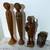 (4) VINTAGE WOOD STATUES - 2 VIRGIN MARY AND 2 FOLK ART MALE FIGURES 3 thumbnail