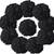 10PCS Silk Hydrangea Heads with Stems Artificial Flowers for HALLOWEEN 5 thumbnail