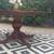 Vintage round mahogany dining pedestal table 5 thumbnail