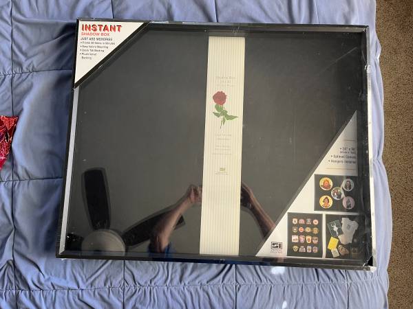 Large Black Shadow Box - NEW 1