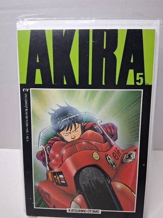 Akira #5 (Epic Comics Marvel Comics 1988) Vol. 1, NO. 5 Newsstand sell 1