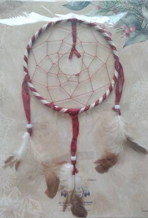 DREAMCATCHERS with beautiful feathers + beads - Native American - new 1