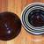 4 Vintage Stoneware Pottery Bowls Rockingham Brown Glaze Bowls Nested 1 thumbnail