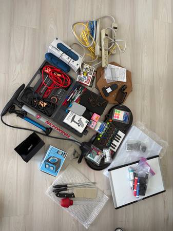 Back to school stuff. Everything must go. 1