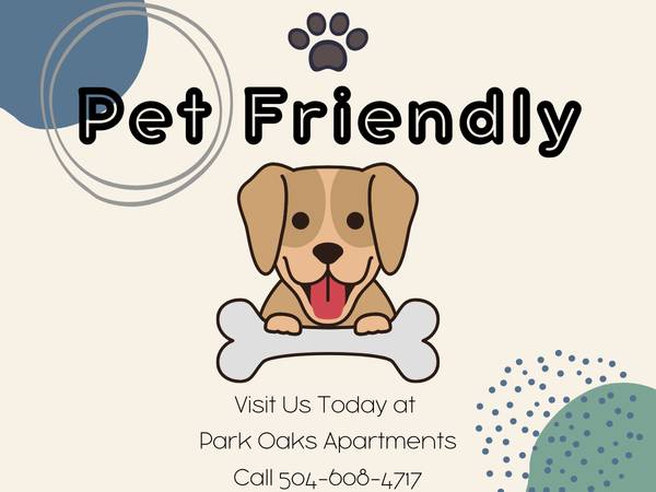 $995 / 1br - 638ft2 - Available for Lease! One Bedroom Apartment at Park Oaks! (Metairie)63792041944323120