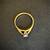 10k GOLD DIAMOND RING, SIZE 7.5 3 thumbnail