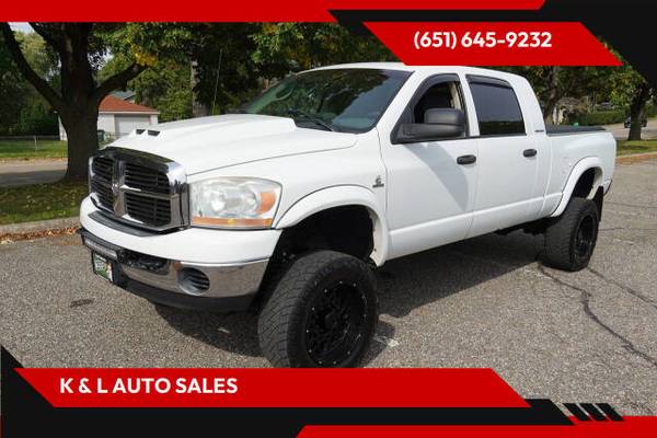 **2006 DODGE RAM 2500 SLT MEGA CAB 4X4 * 5.9 CUMMINS * LOADED **  ** 1