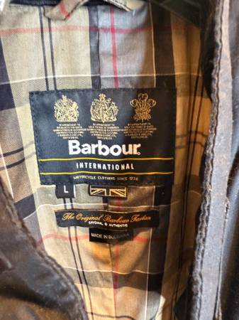 Babour Enfield Navy Wax Gilet L - $185 (Westwood Los Ángeles CA)63471427631617122