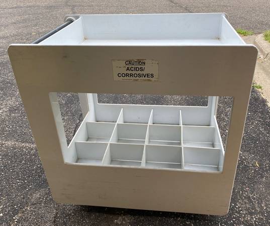 SCE SOUTH COAST ENTERPRISES SCE1001-24,ACIDS/CORROSIVES CART 1