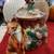 Vintage 2 PC Ceramic Fox & Foliage Matching Kitchen Decor Set 3 thumbnail