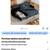 Pull-Out Sleeper Sofa Sectional with Storage Chaise – Dark Gray Linen 10 thumbnail