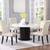 **Round Dining Table~Wood and Glass Dining Room Tables and Chairs*** 13 thumbnail
