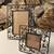 Wired Metal Scroll Leaf Pattern Pottery Barn Matching Metal Frames, Pair of Two 2 thumbnail