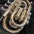 Jupiter JPT-416 Pocket Trumpet Brass w Case and MPC 5 thumbnail