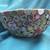 NEVER USED Bamboo lacquered bowl with recycled paper decoration 5 thumbnail