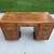 Solid Wood Antique MCM Executive Desk and Chair 1 thumbnail