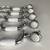 Set of (15) chrome with white ceramic drawer pulls and cabinet knobs 3 thumbnail