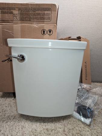 NEW Tank Only American Standard H2Optimum White 4133A114.020 1