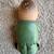 VINTAGE RETIREMENT FUND POOR MAN/OLD MAN PIGGY BANK WITH STOPPER JAPAN 2 thumbnail
