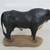 Spanish Bull Toro Figurine Epoxy or Pottery? Cast Statue 14" Length 5 thumbnail
