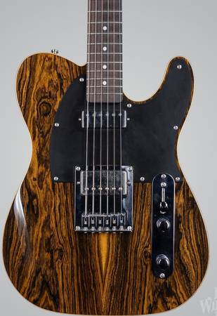 Michael Kelly Custom Collection CC55 Telecaster w/HSC Fralin Ebony 