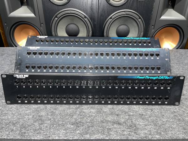 CAT5e Feed-Through Patch Panel 1