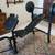 Adjustable Weight Bench with Rack and Leg Extension and Weights 2 thumbnail