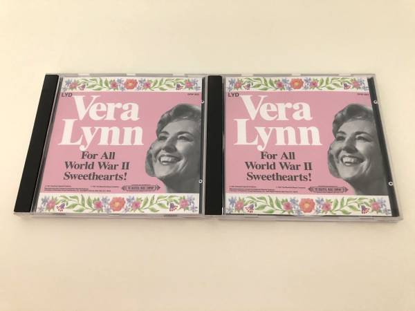 Vera Lynn For all World War II Sweethearts CD Lot of 2 1