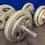 CAP Olive Standard  Dumbbells with 2 pairs  of 10s And Bars NEW plus 2 pairs of  2 thumbnail