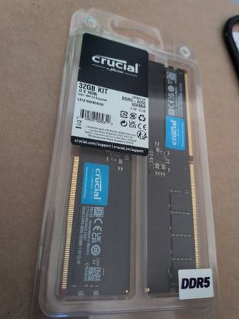 2x16GB DDR5 1