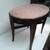 Vintage Oval Natural Hard Wood Stool. Hard wood is in great condition. 7 thumbnail