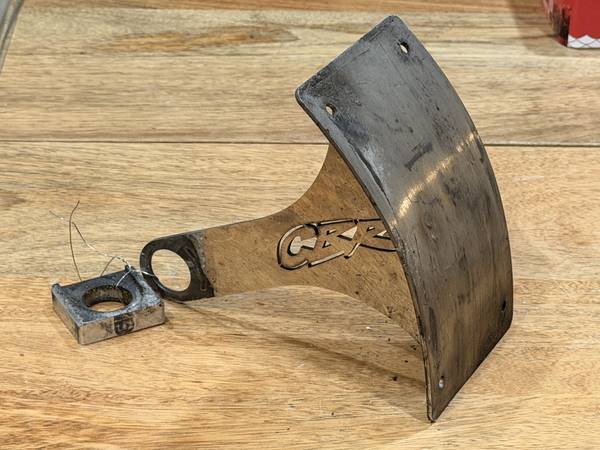motorcycle license plate mount 1