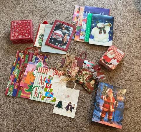 Christmas Bags/Boxes/Tins 1