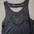 Gorgeous Luisa Cerano Black Jersey Sleeveless Dress w/ cut outs-Sz. 10 2 thumbnail